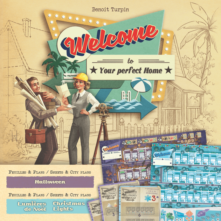 Boîte du jeu : Welcome-extension 3 - halloween & Noël