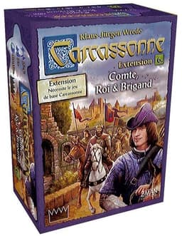 Couverture de Carcassonne - Extension 6 : Comte, Roi & Brigand