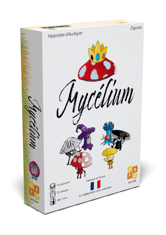 Boîte du jeu : Mycélium
