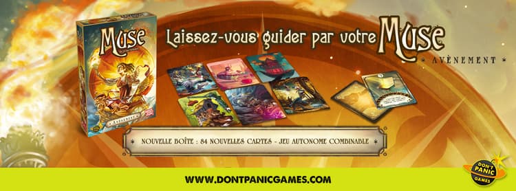 Boîte du jeu : Muse - Avènement