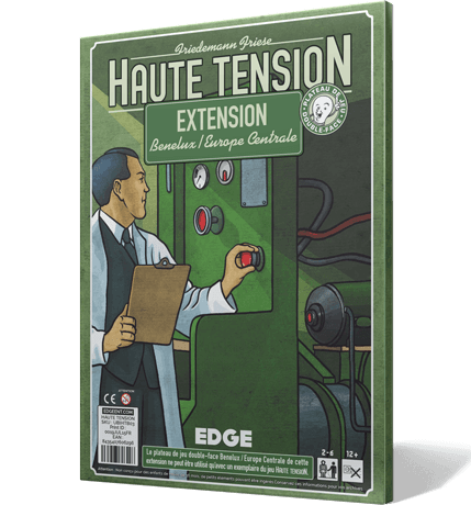 Boîte du jeu : Haute Tension : Extension Benelux / Europe Centrale