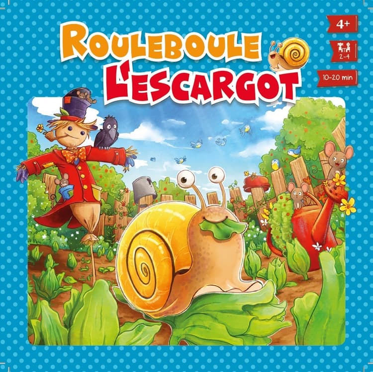 Boîte du jeu : Rouleboule l'escargot