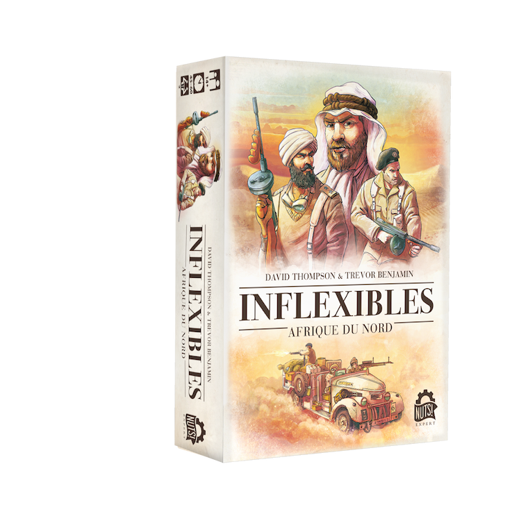 Boîte du jeu : Inflexibles : Afrique du Nord