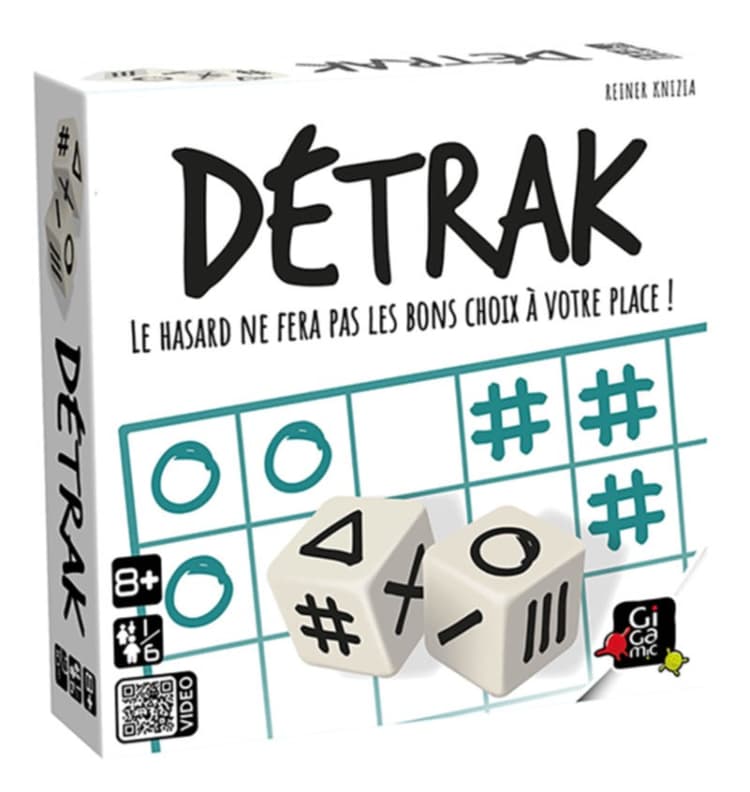Boîte du jeu : Détrak