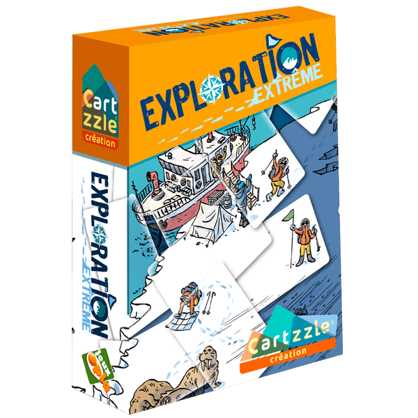 Boîte du jeu : Cartzzle - Exploration Extrême