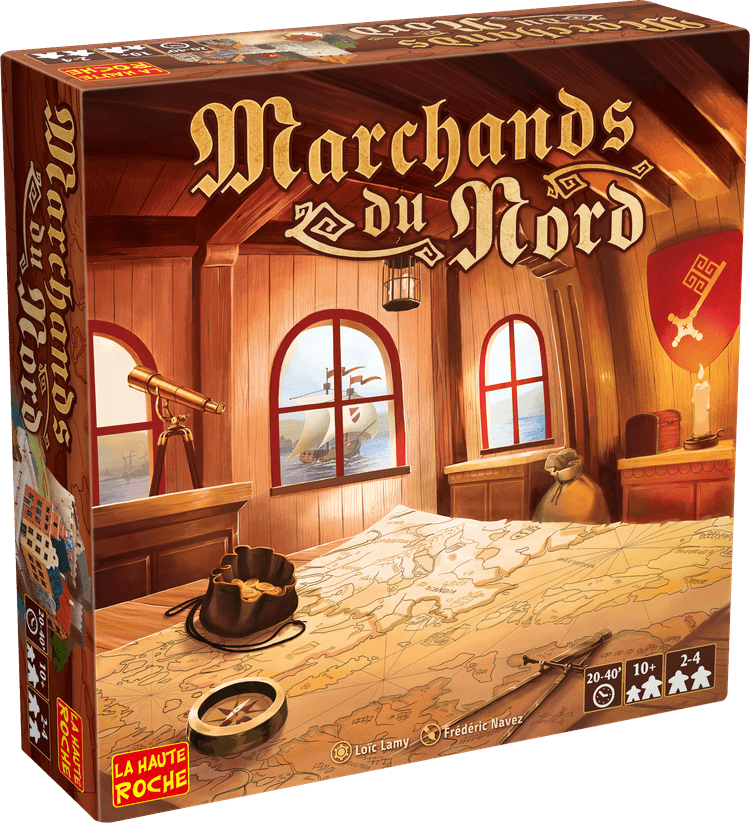 Boîte du jeu : Marchands du Nord
