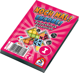 Couverture de Noch mal ! Encore ! - Bloc de score I