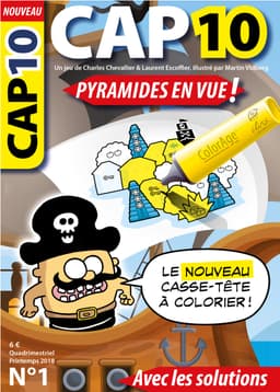 Couverture de CAP10 : Pyramides en vue !