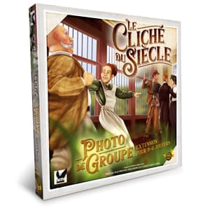 Boîte du jeu : LE CLICHÉ DU SIÈCLE – PHOTO DE GROUPE (EXTENSION 5-6 JOUEURS)