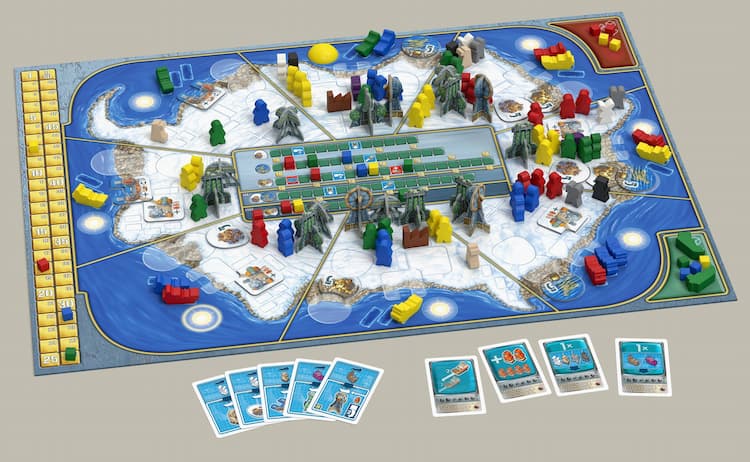 Boîte du jeu : Antarctica