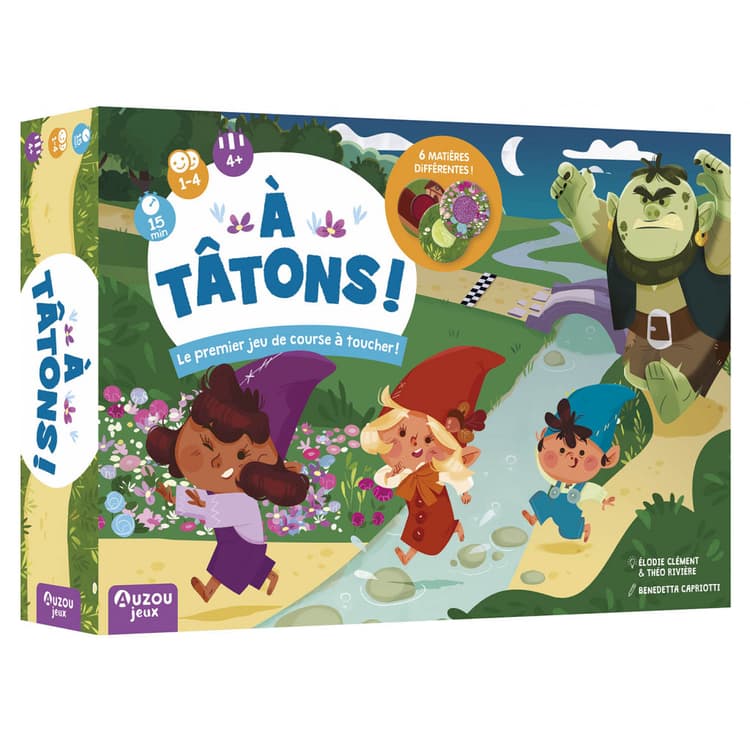 Boîte du jeu : A Tâtons