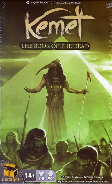 Boîte du jeu : Kemet - Blood and Sand - Extension "The Book of the Dead"