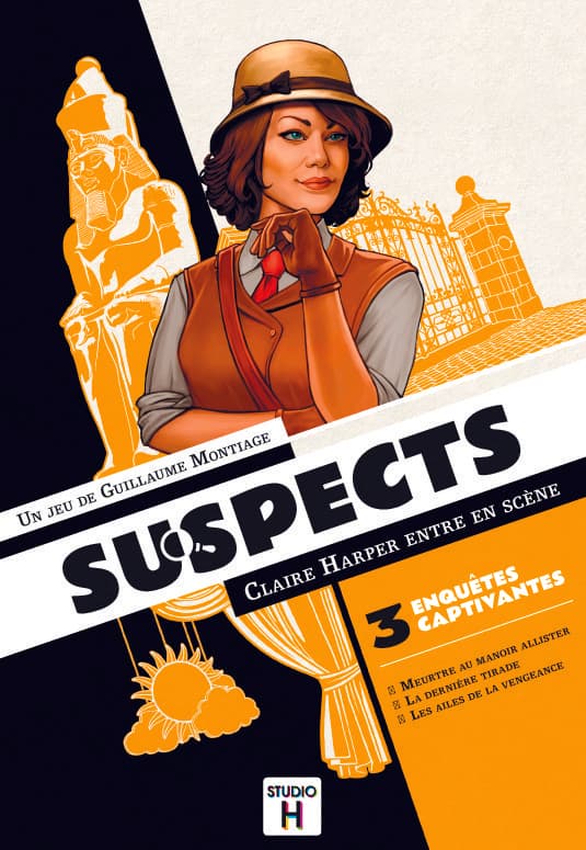 Boîte du jeu : Suspects