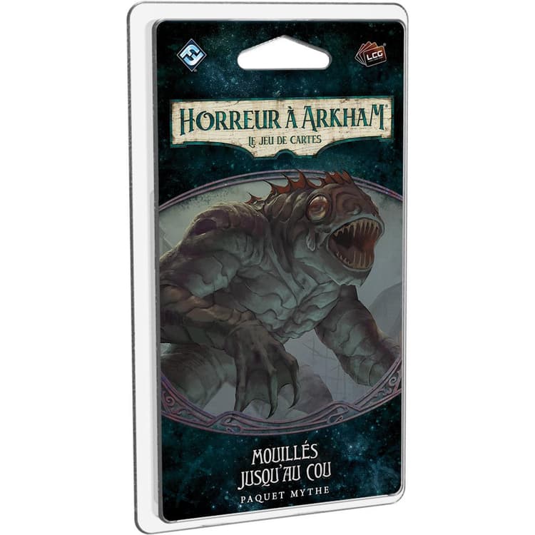 Boîte du jeu : Horreur à Arkham : Le Jeu de Cartes - Mouillés jusqu'au Cou