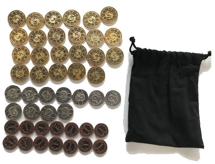 Boîte du jeu : Maracaibo - Extension "Pièces en métal - Collector"