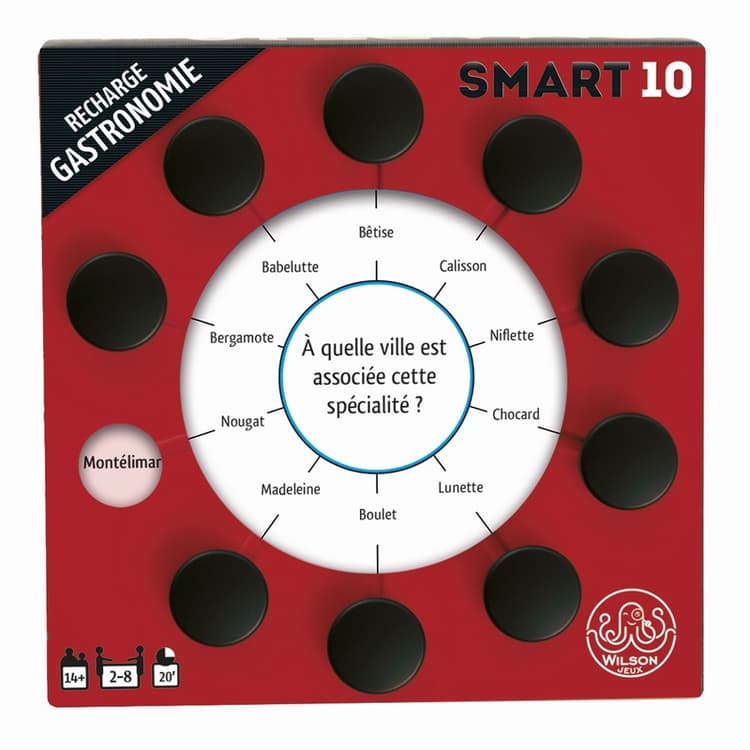 Boîte du jeu : Smart10 : Recharge Gastronomie