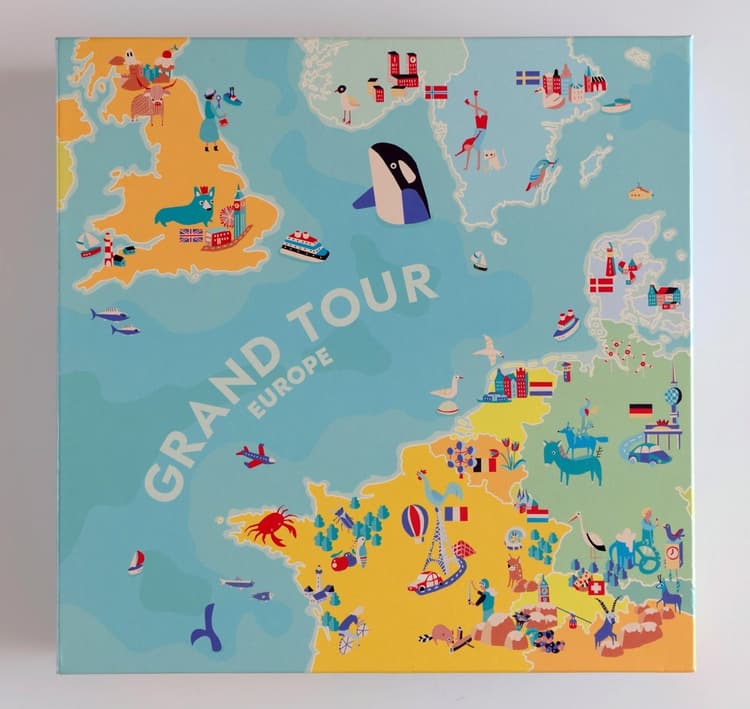 Boîte du jeu : Grand Tour Europe