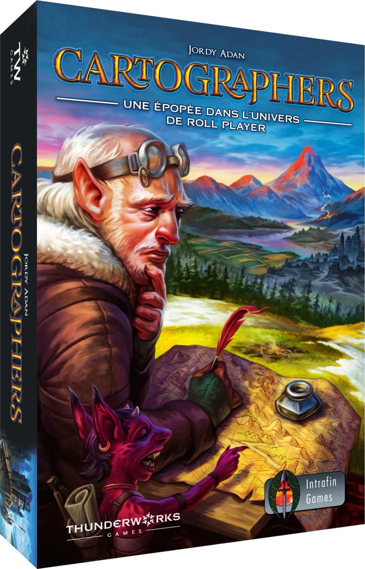 Boîte du jeu : Cartographers