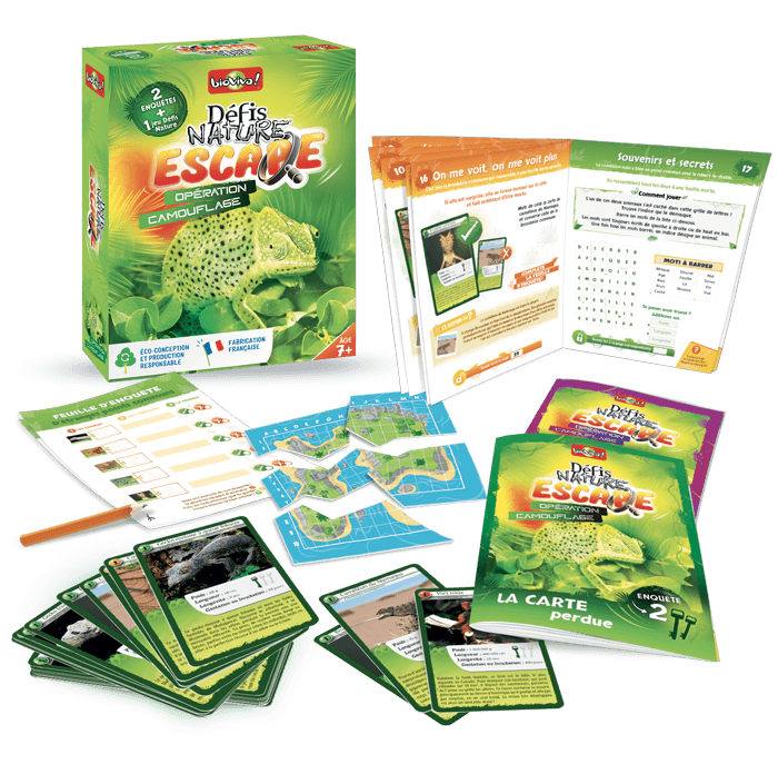 Boîte du jeu : Défis Nature Escape - Opération Camouflage