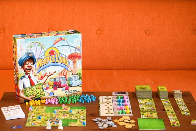 Boîte du jeu : Meeple Land