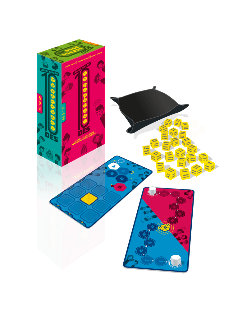 Boîte du jeu : Association 10 dés