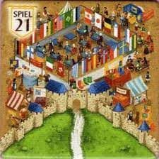 Boîte du jeu : Carcassonne : Tuile bonus Spiel 2021