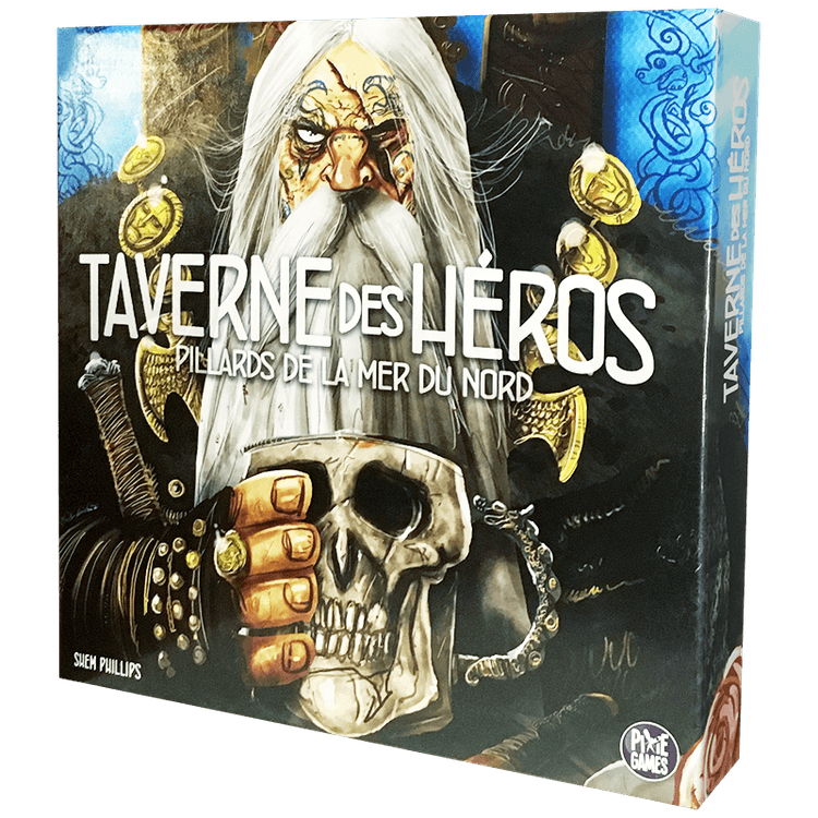 Boîte du jeu : Pillards de la Mer du Nord : Taverne des Héros
