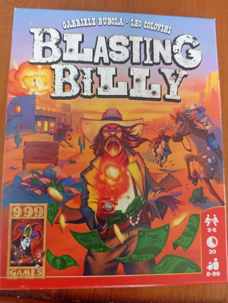Boîte du jeu : Blasting Billy
