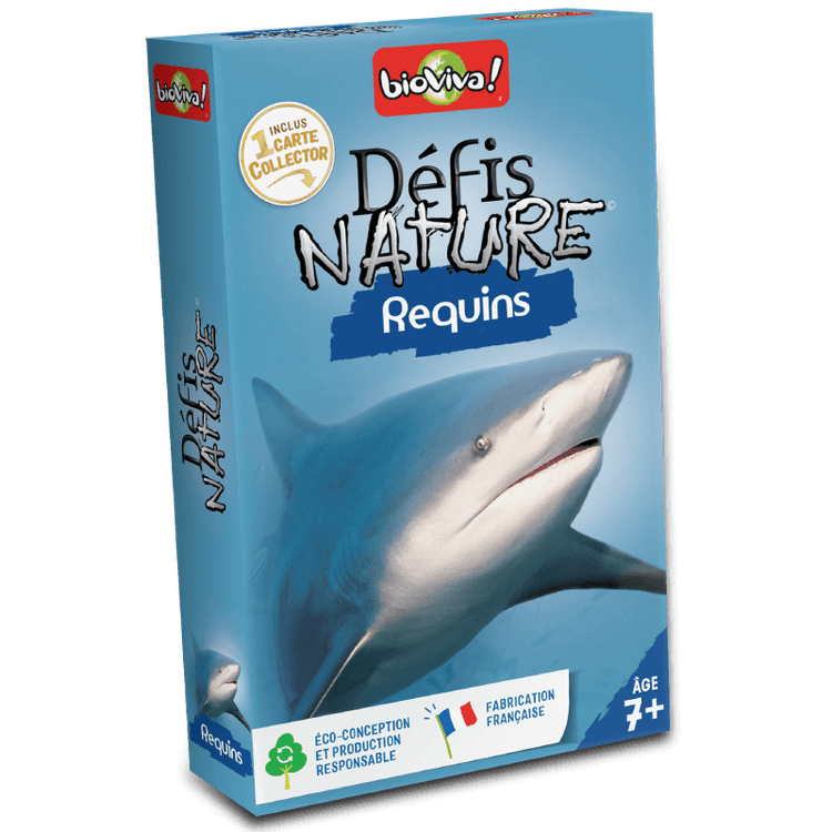 Boîte du jeu : Défis Nature Requins