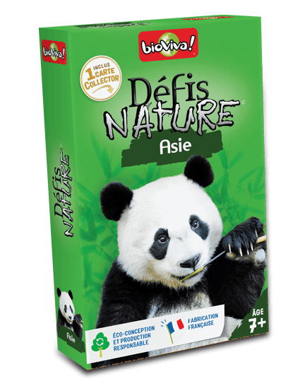 Boîte du jeu : Défis Nature Asie