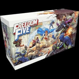 Couverture de Freedom Five: A Sentinel Comics Board Game - painted version