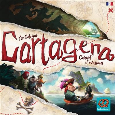 Boîte du jeu : Cartagena : Carnets d'Evasion