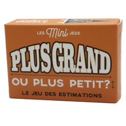 Couverture de Mini Jeux : Plus Grand ou Plus Petit ?