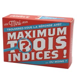Couverture de Mini Jeux : Maximun 3 Indices
