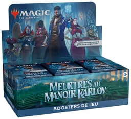 Couverture de Magic : The Gathering - Meurtres au Manoir Karlov : Boosters de Jeu
