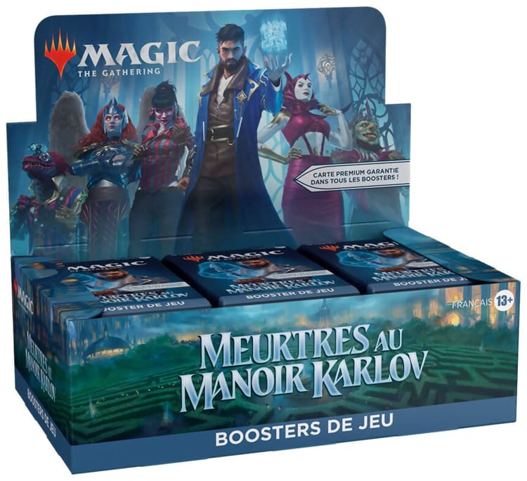 Boîte du jeu : Magic : The Gathering - Meurtres au Manoir Karlov : Boosters de Jeu