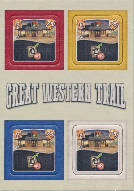 Boîte du jeu : Great Western Trail - Extension "11ème Tuile Bâtiment (The Eleventh Bulding Tile)"