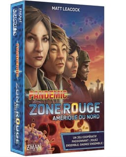 Couverture de Pandemic Zone Rouge : Amérique du Nord