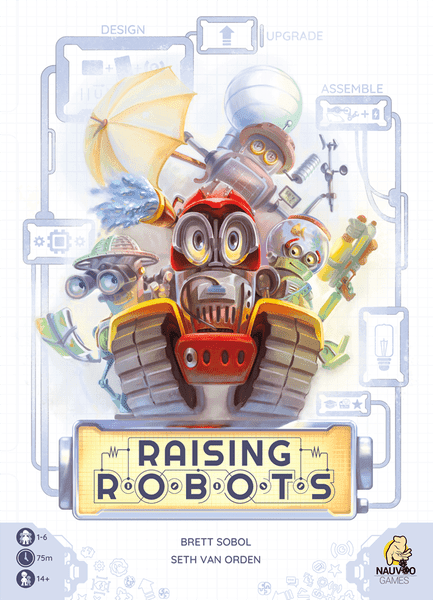 Boîte du jeu : Raising Robots