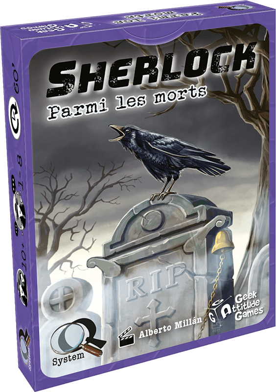 Boîte du jeu : Sherlock : Parmi les morts.
