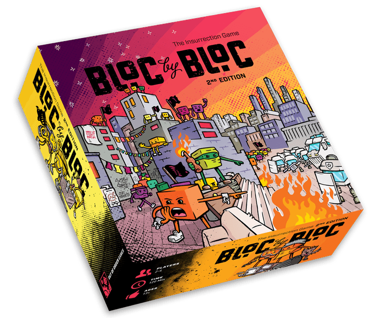 Boîte du jeu : Bloc by Bloc : The Insurrection game