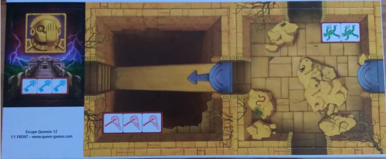 Boîte du jeu : Escape : The Curse of the Temple - Queenie 12 : Slide