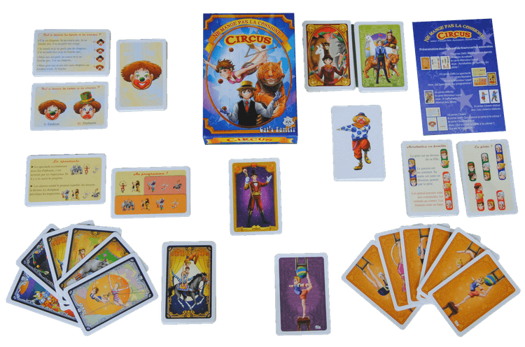 Boîte du jeu : Ne mange pas la consigne CIRCUS