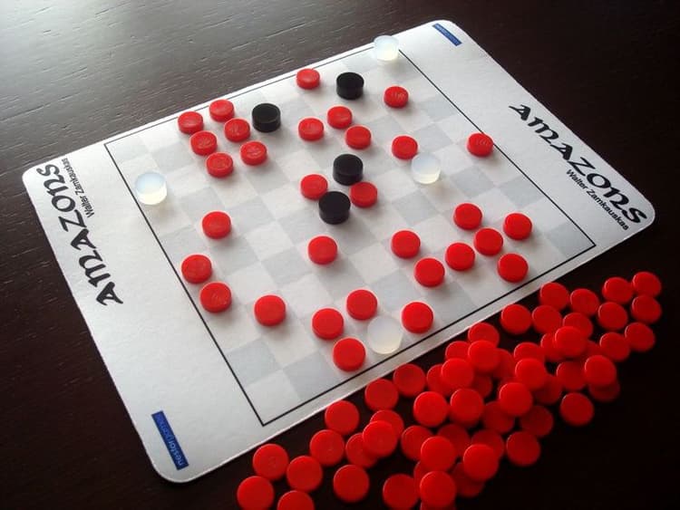 Boîte du jeu : Amazons