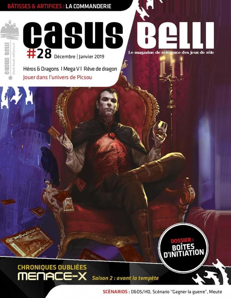 Boîte du jeu : Casus Belli n°28