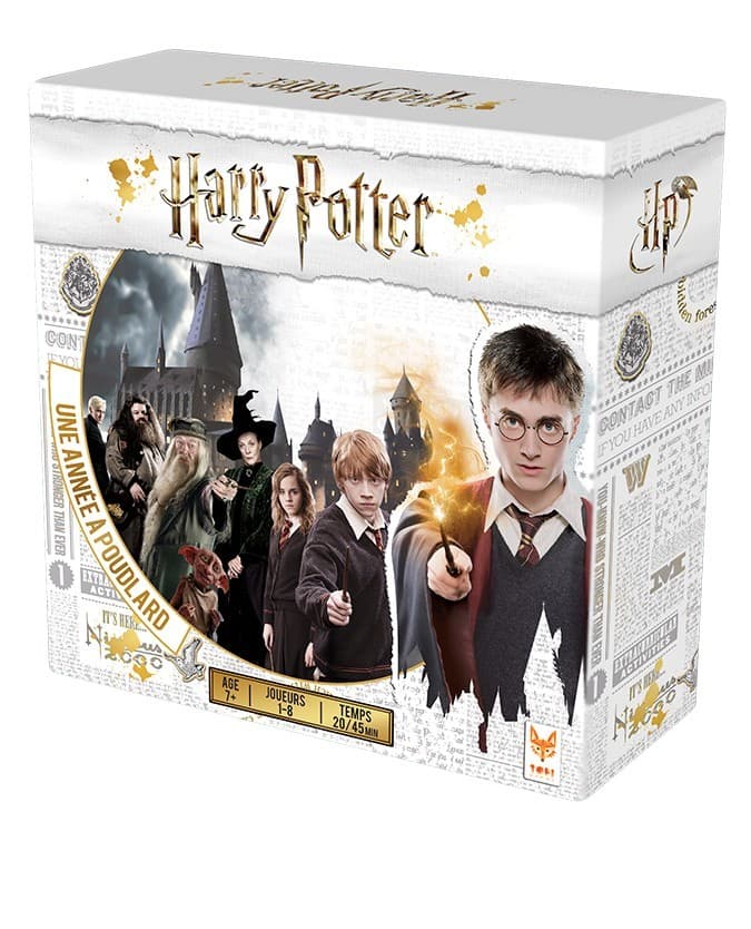 Boîte du jeu : Harry Potter - Une année à Poudlard