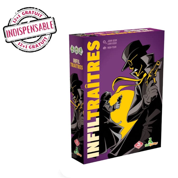 Boîte du jeu : Infiltraîtres