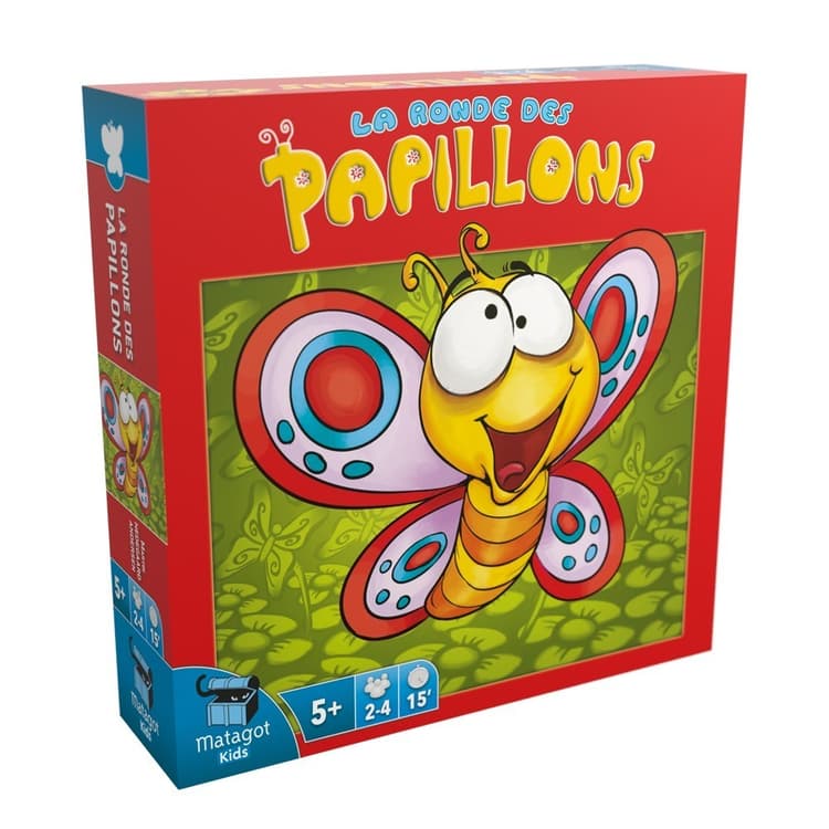 Boîte du jeu : La Ronde des papillons