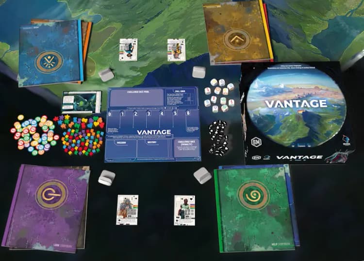Boîte du jeu : Vantage