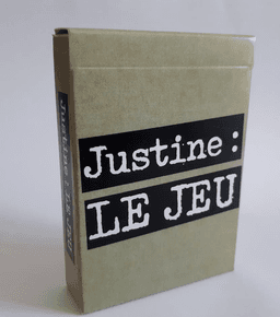 Couverture de Justine : le Jeu